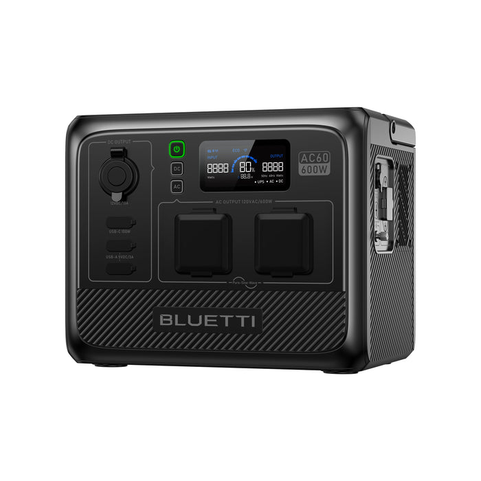 BLUETTI AC60 Portable Power Station | 600W 403Wh